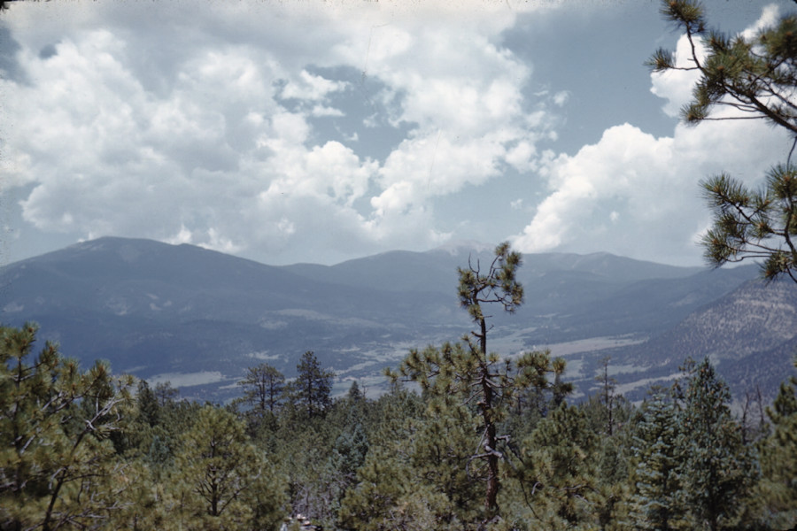 Scene from Philmont trip 1958