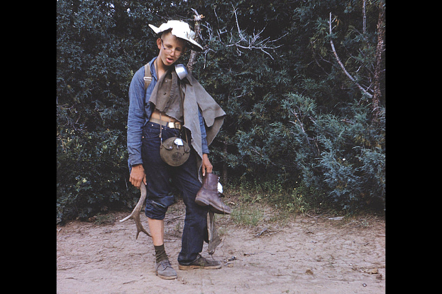 Scene from Philmont trip 1958