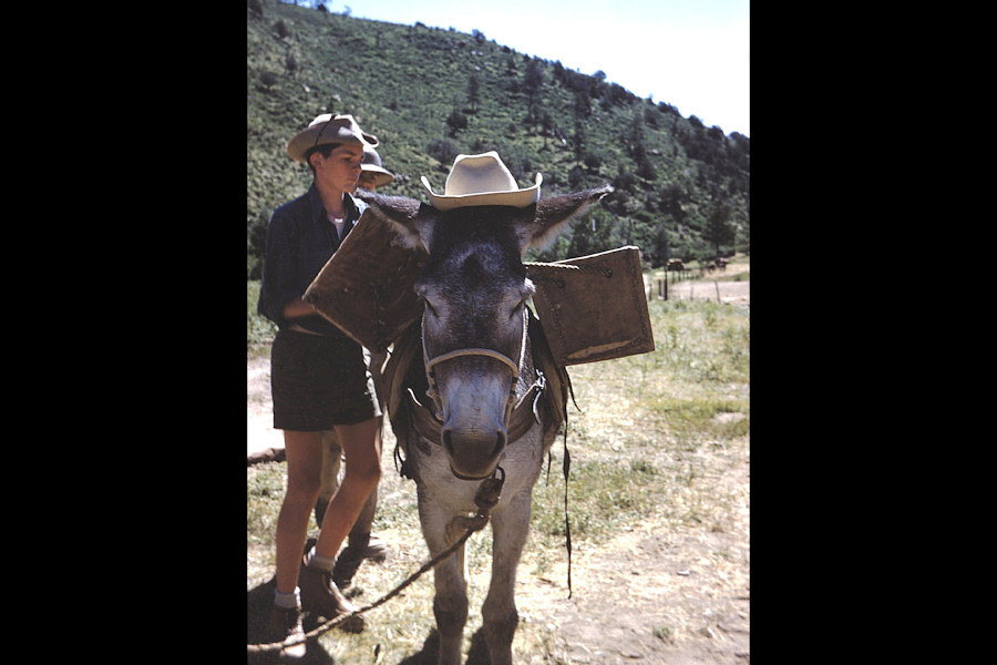 Scene from Philmont trip 1958