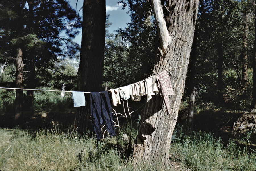 Scene from Philmont trip 1958