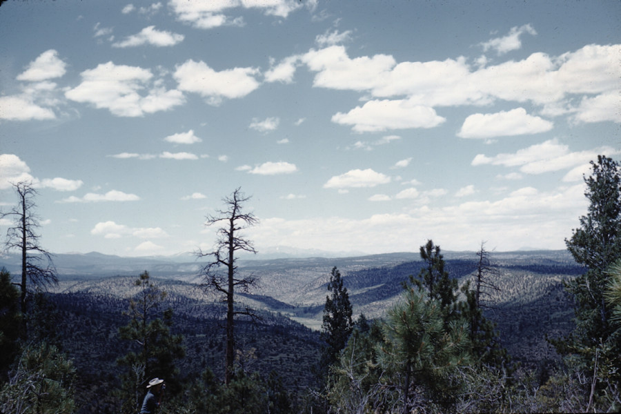 Scene from Philmont trip 1958