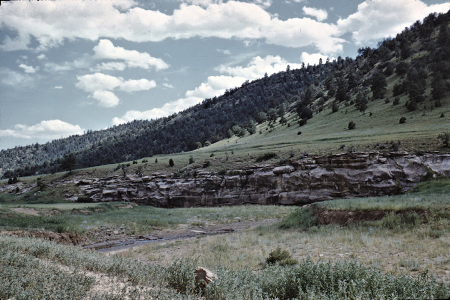 Scene from Philmont trip 1958