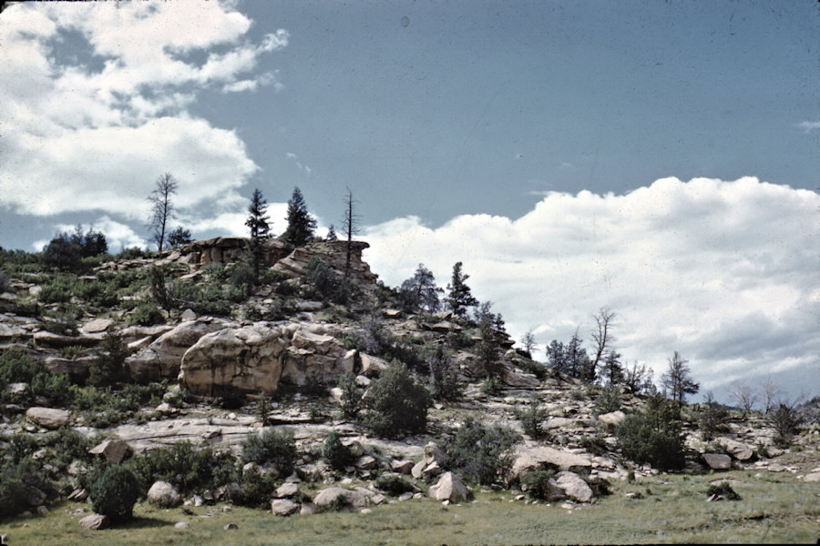 Scene from Philmont trip 1958