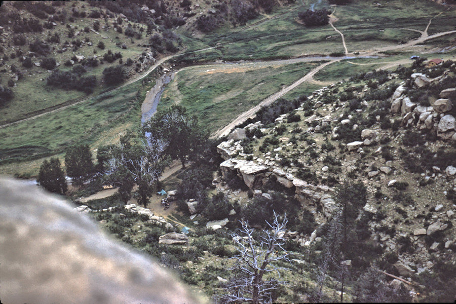 Scene from Philmont trip 1958