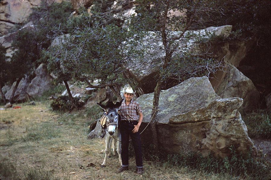 Scene from Philmont trip 1958