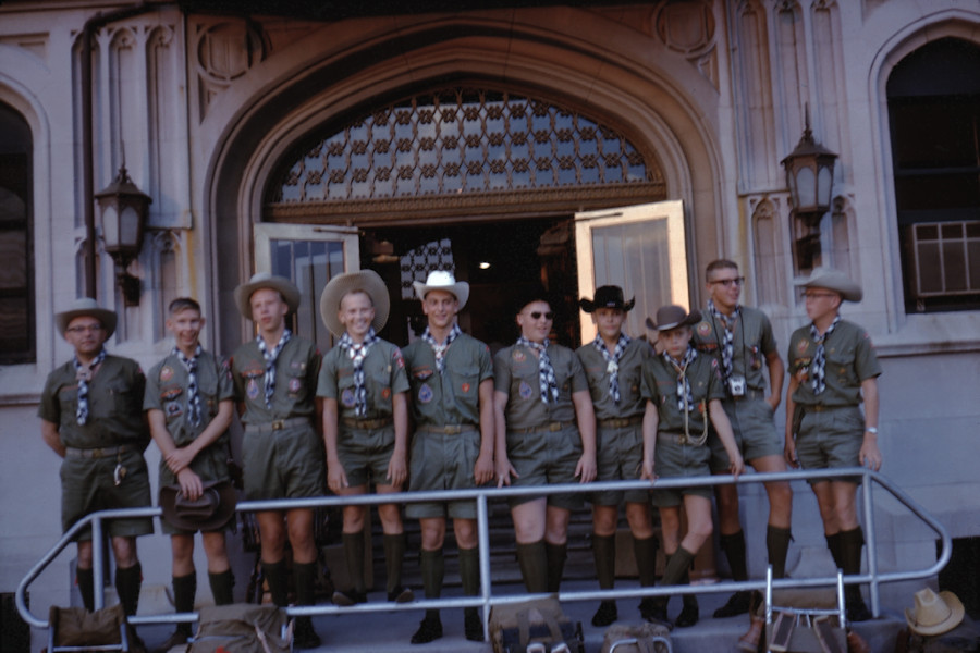 Scene from Philmont Trip 1962