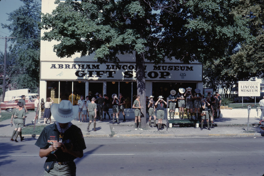 Scene from Philmont Trip 1962