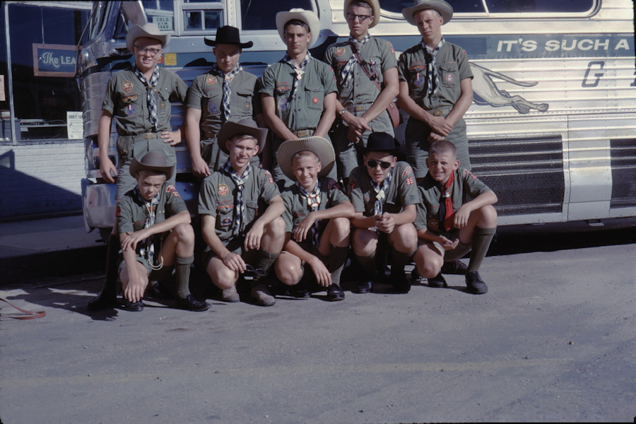 Scene from Philmont Trip 1962