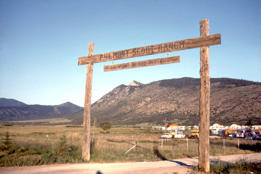 Scene from Philmont Trip 1962