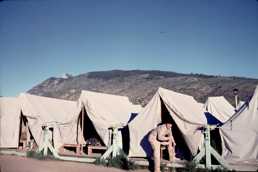 Scene from Philmont Trip 1962