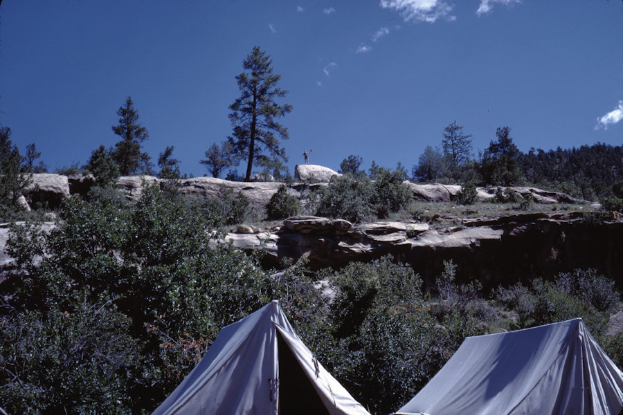 Scene from Philmont Trip 1962