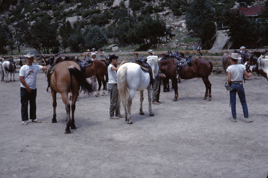 Scene from Philmont Trip 1962