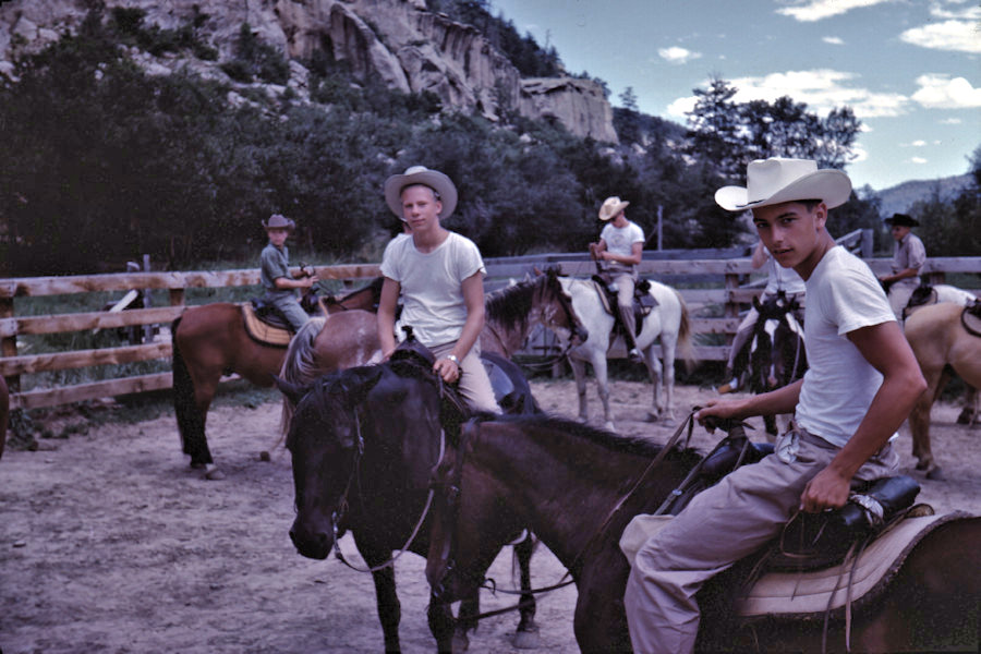 Scene from Philmont Trip 1962