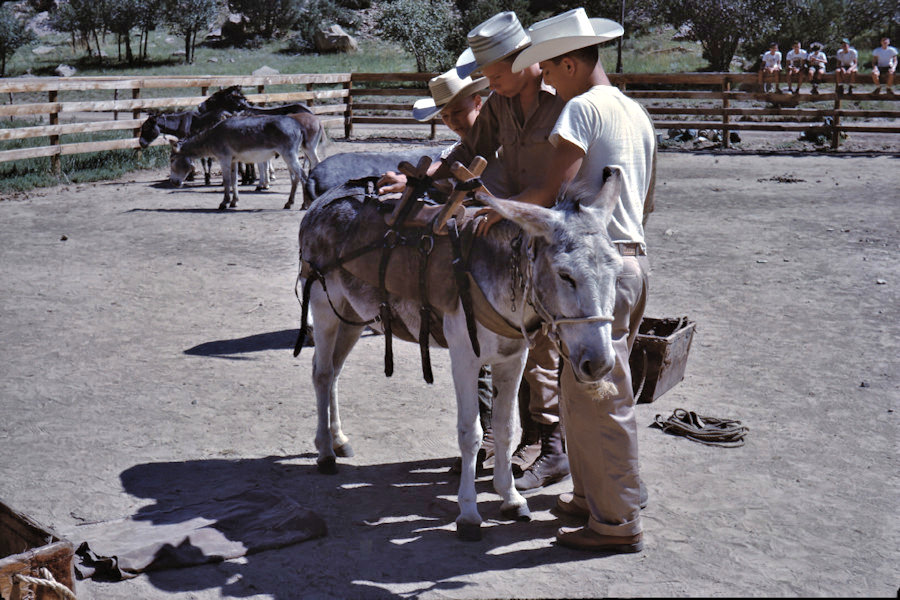 Scene from Philmont Trip 1962