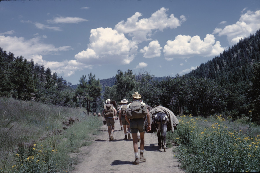 Scene from Philmont Trip 1962