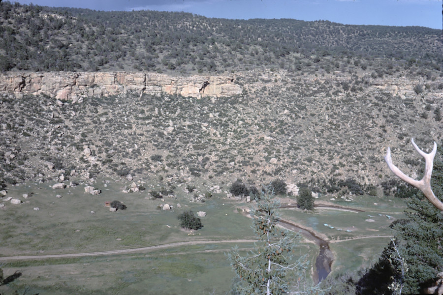 Scene from Philmont Trip 1962