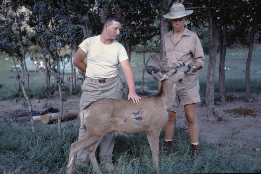 Scene from Philmont Trip 1962