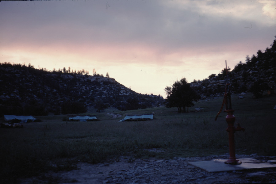 Scene from Philmont Trip 1962