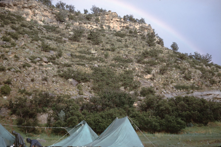 Scene from Philmont Trip 1962