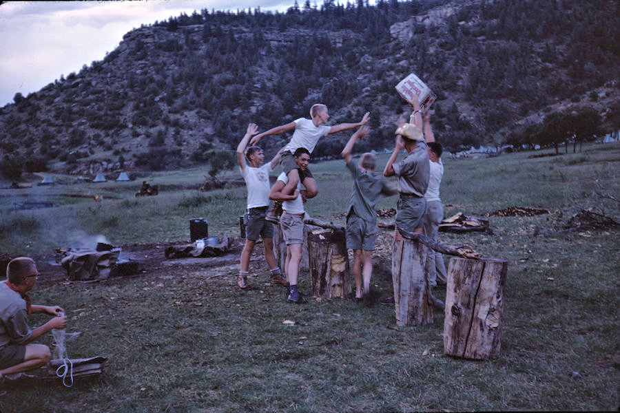 Scene from Philmont Trip 1962