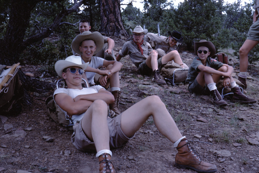 Scene from Philmont Trip 1962