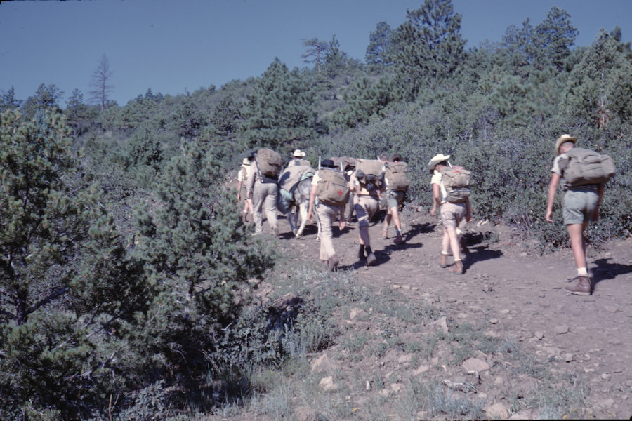 Scene from Philmont Trip 1962