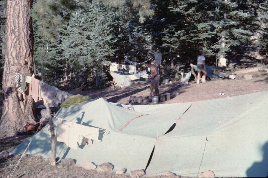 Scene from Philmont Trip 1962