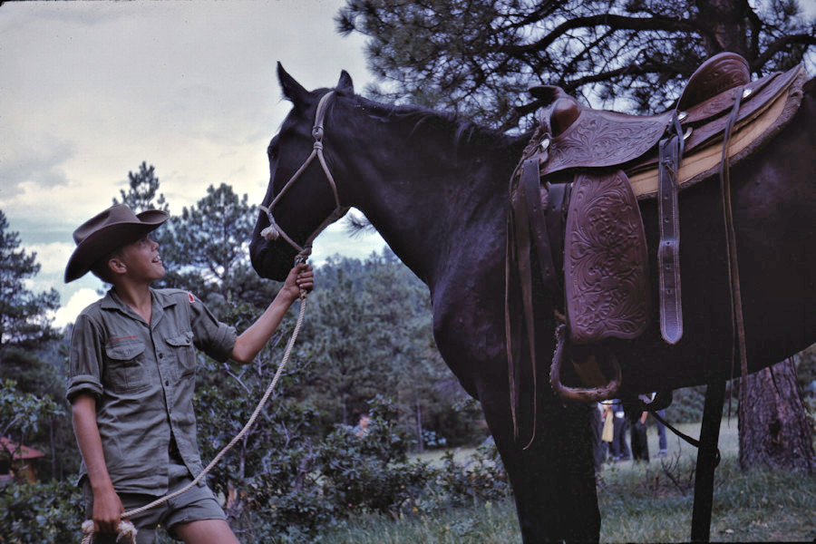 Scene from Philmont Trip 1962