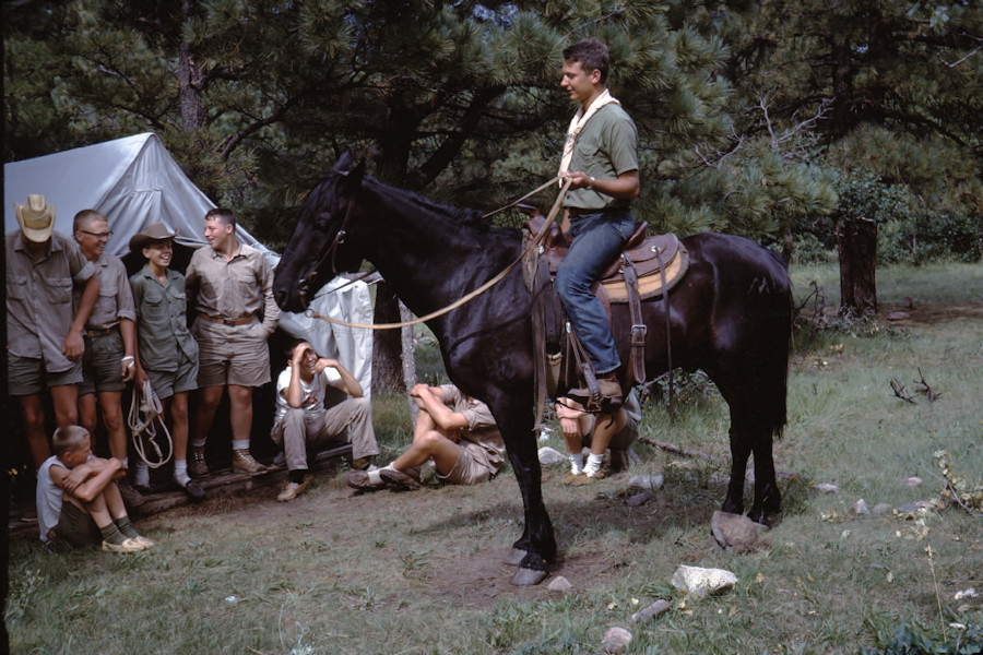 Scene from Philmont Trip 1962