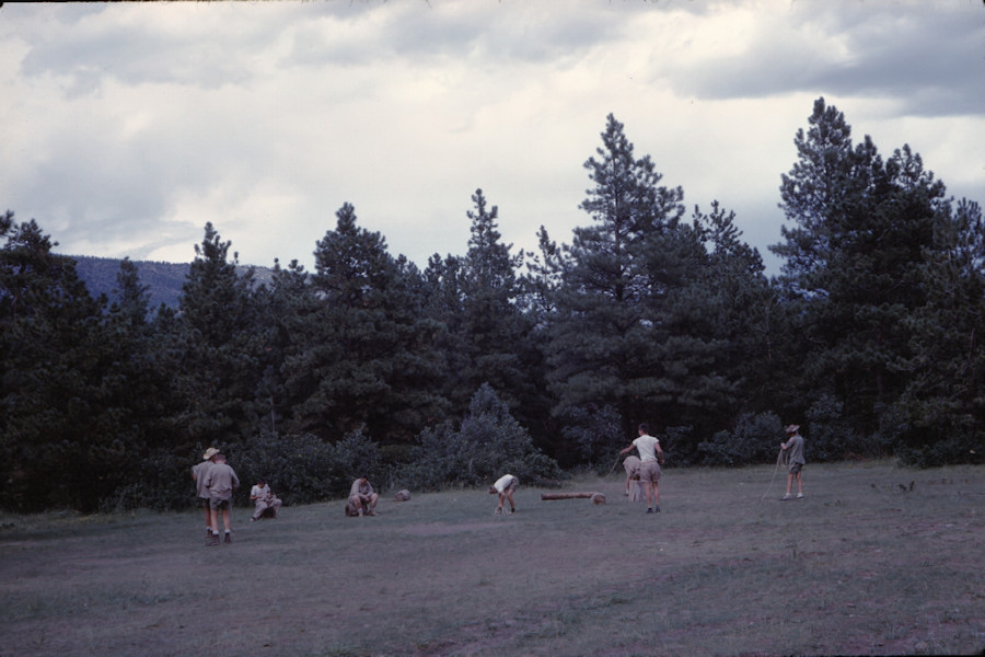 Scene from Philmont Trip 1962