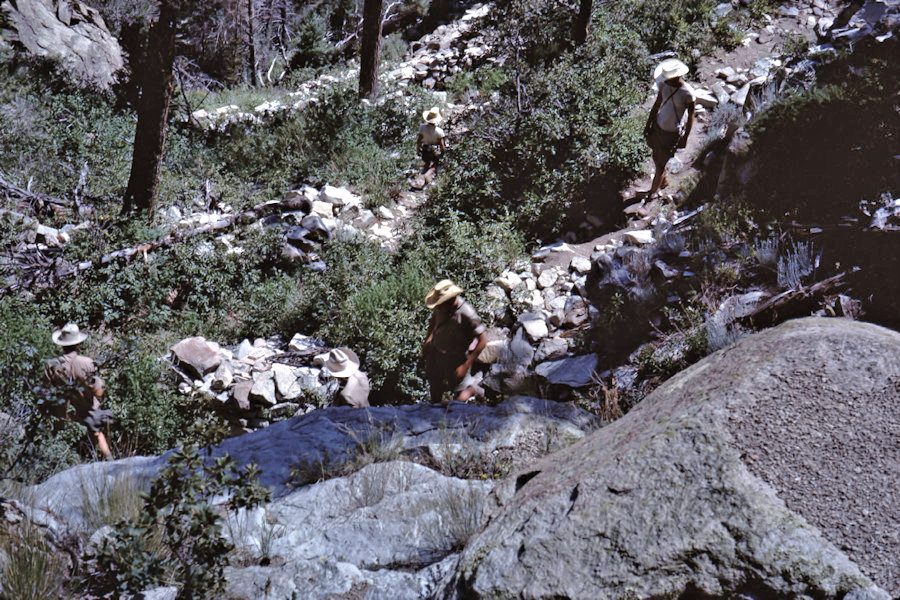 Scene from Philmont Trip 1962