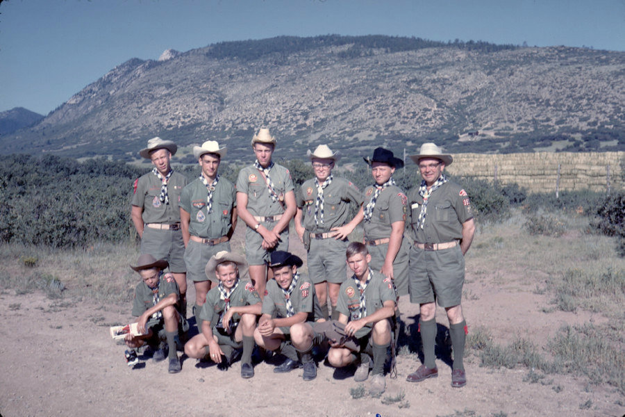 Scene from Philmont Trip 1962