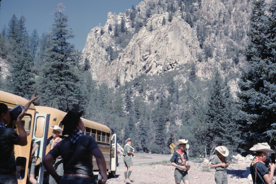 Scene from Philmont Trip 1962