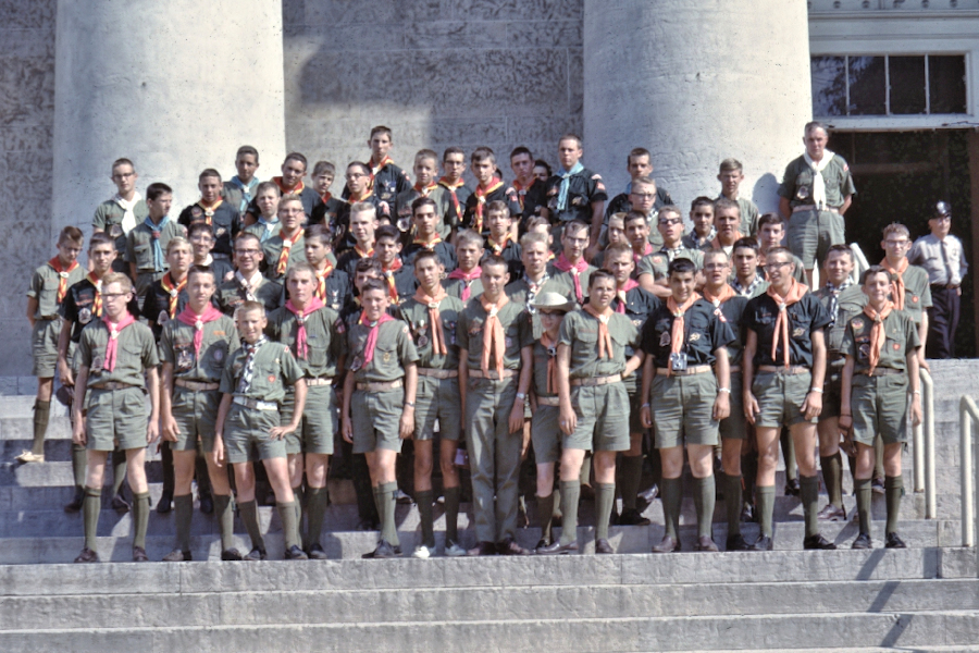 Scene from Philmont Trip 1962