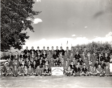 Philmont photo with hats off