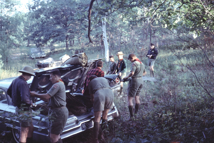 Scene from Tinnerman trip 1963