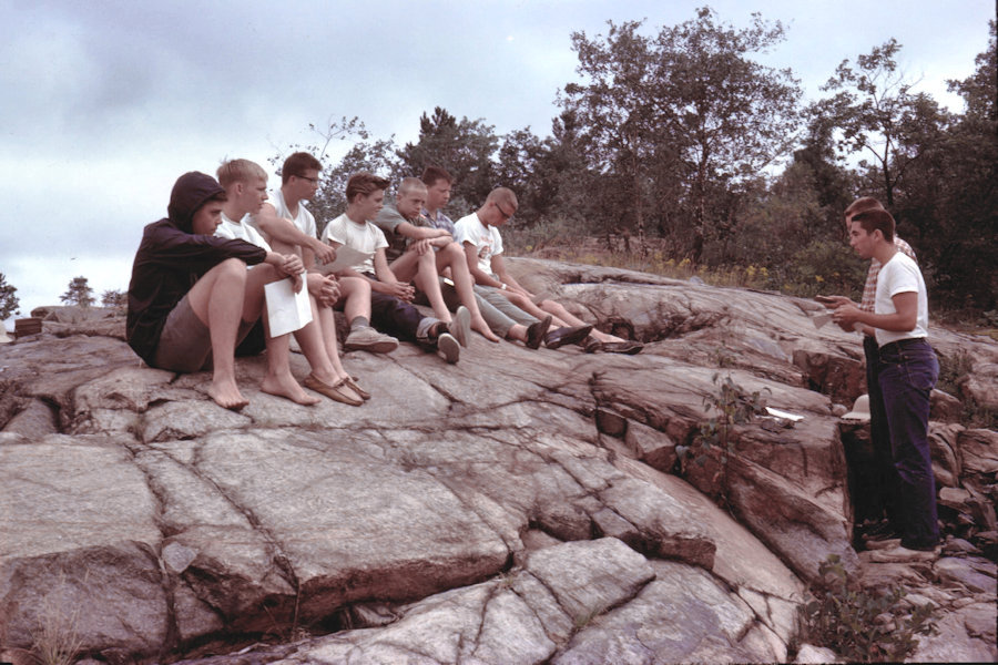 Scene from Tinnerman trip 1963